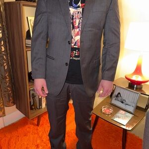 Alfani Charcoal Suit Set